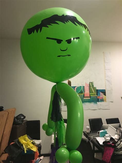 balloon hulk|giant hulk balloon.